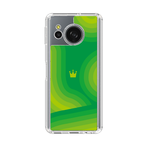 スリムプロテクションケース［ CASEPLAY Winding Pattern - Green ］