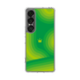 スリムプロテクションケース［ CASEPLAY Winding Pattern - Green ］