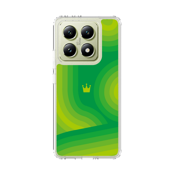 スリムプロテクションケース［ CASEPLAY Winding Pattern - Green ］