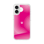 スリムプロテクションケース［ CASEPLAY Winding Pattern - Pink ］