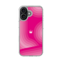 スリムプロテクションケース［ CASEPLAY Winding Pattern - Pink ］