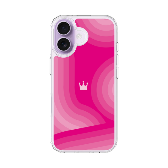 スリムプロテクションケース［ CASEPLAY Winding Pattern - Pink ］