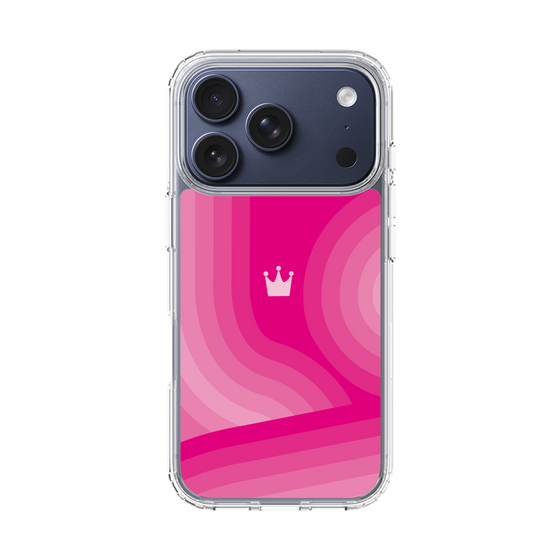 スリムプロテクションケース［ CASEPLAY Winding Pattern - Pink ］