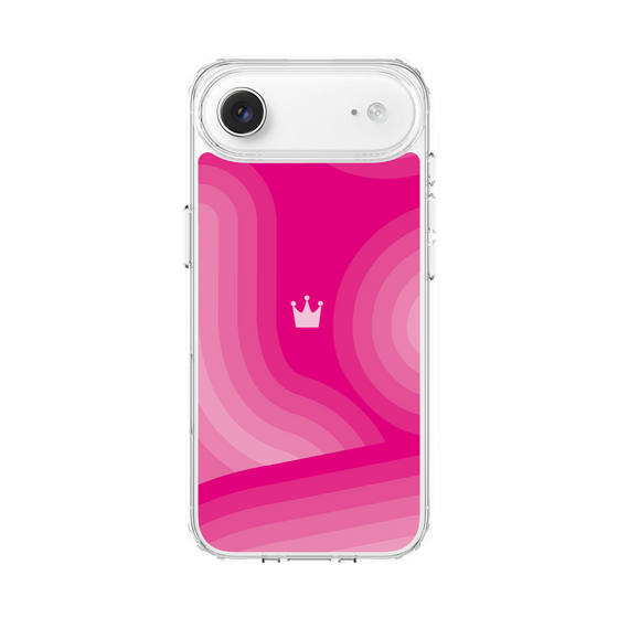 スリムプロテクションケース［ CASEPLAY Winding Pattern - Pink ］
