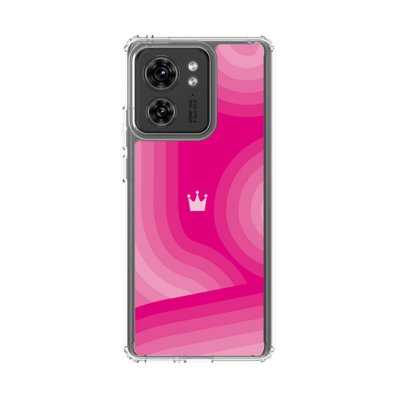 スリムプロテクションケース［ CASEPLAY Winding Pattern - Pink ］