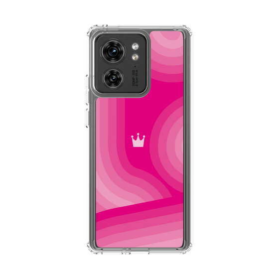 スリムプロテクションケース［ CASEPLAY Winding Pattern - Pink ］