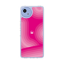 スリムプロテクションケース［ CASEPLAY Winding Pattern - Pink ］