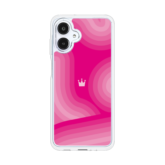 スリムプロテクションケース［ CASEPLAY Winding Pattern - Pink ］
