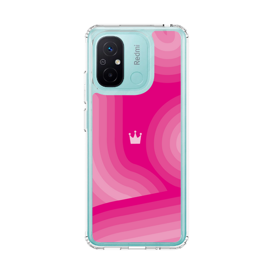 スリムプロテクションケース［ CASEPLAY Winding Pattern - Pink ］