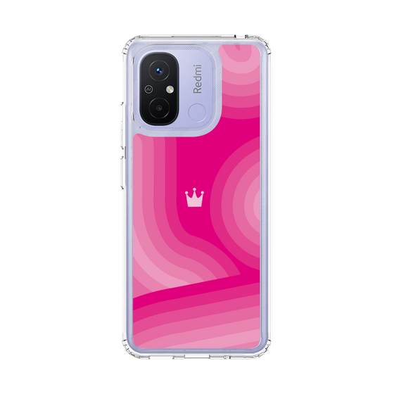 スリムプロテクションケース［ CASEPLAY Winding Pattern - Pink ］
