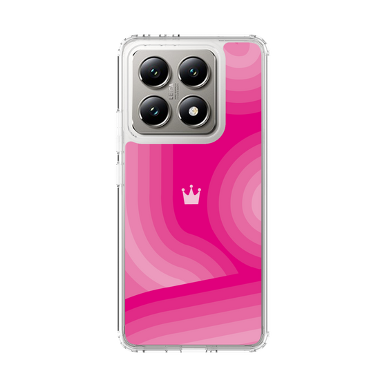 スリムプロテクションケース［ CASEPLAY Winding Pattern - Pink ］
