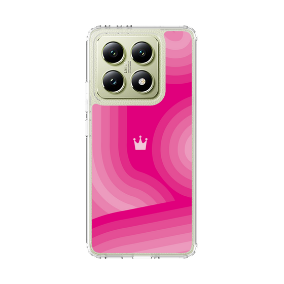 スリムプロテクションケース［ CASEPLAY Winding Pattern - Pink ］