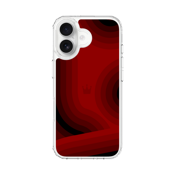 スリムプロテクションケース［ CASEPLAY Winding Pattern - Red ］