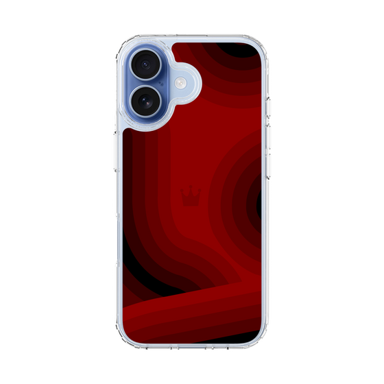 スリムプロテクションケース［ CASEPLAY Winding Pattern - Red ］