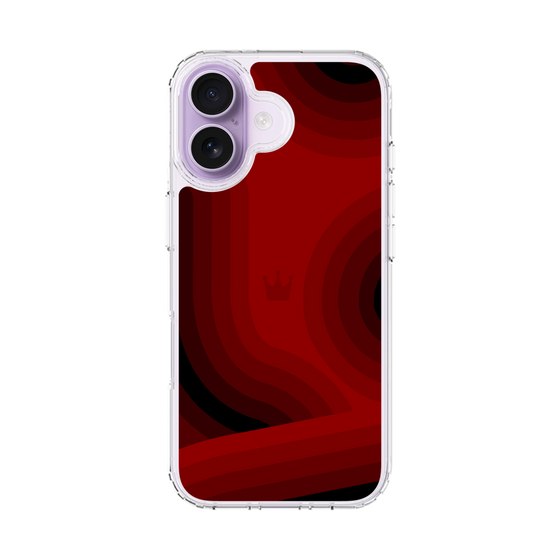 スリムプロテクションケース［ CASEPLAY Winding Pattern - Red ］