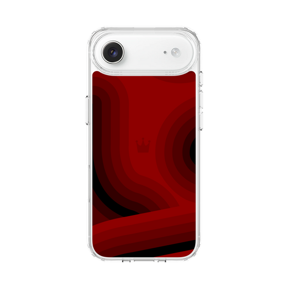 スリムプロテクションケース［ CASEPLAY Winding Pattern - Red ］