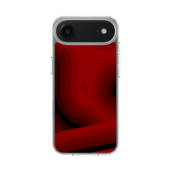 スリムプロテクションケース［ CASEPLAY Winding Pattern - Red ］