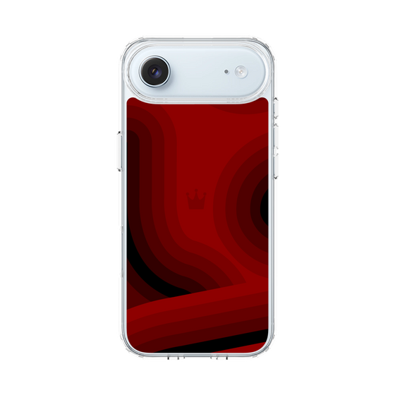 スリムプロテクションケース［ CASEPLAY Winding Pattern - Red ］