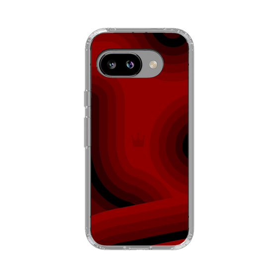 スリムプロテクションケース［ CASEPLAY Winding Pattern - Red ］