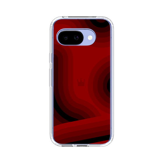 スリムプロテクションケース［ CASEPLAY Winding Pattern - Red ］