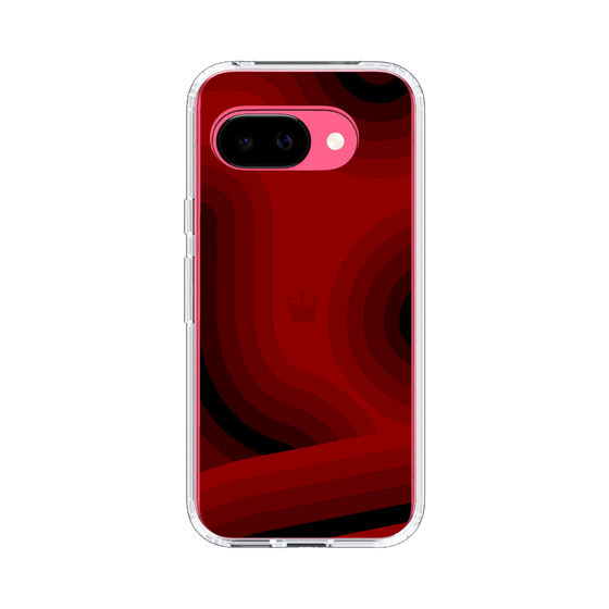 スリムプロテクションケース［ CASEPLAY Winding Pattern - Red ］