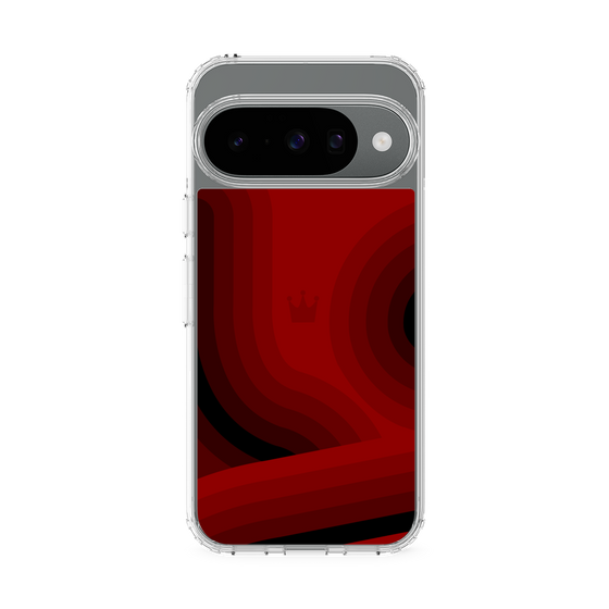 スリムプロテクションケース［ CASEPLAY Winding Pattern - Red ］