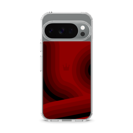 スリムプロテクションケース［ CASEPLAY Winding Pattern - Red ］