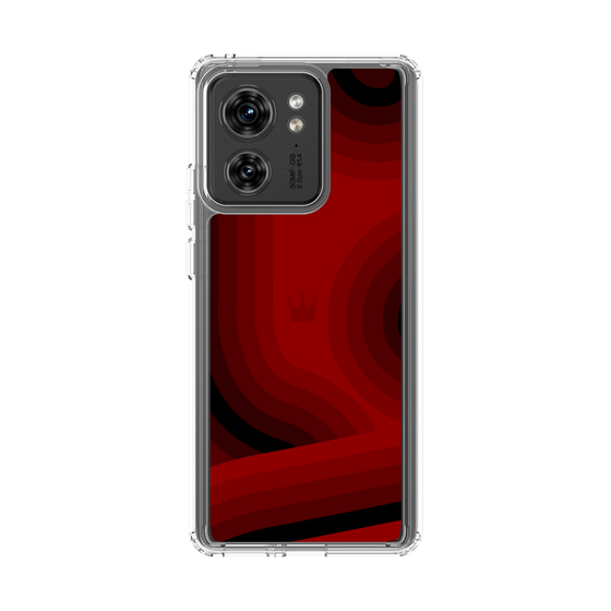 スリムプロテクションケース［ CASEPLAY Winding Pattern - Red ］