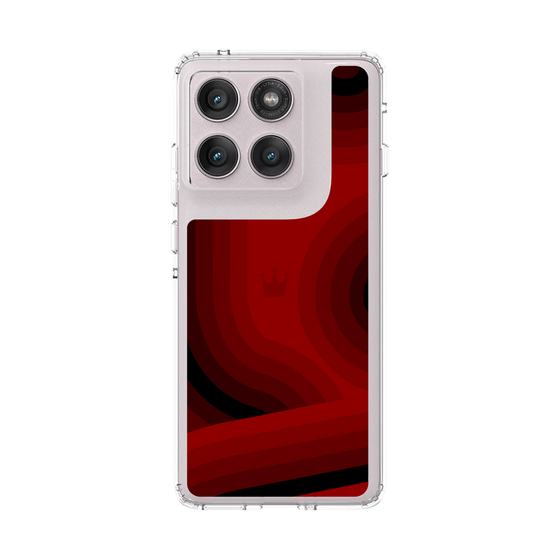 スリムプロテクションケース［ CASEPLAY Winding Pattern - Red ］