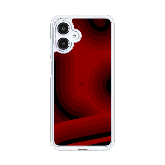 スリムプロテクションケース［ CASEPLAY Winding Pattern - Red ］