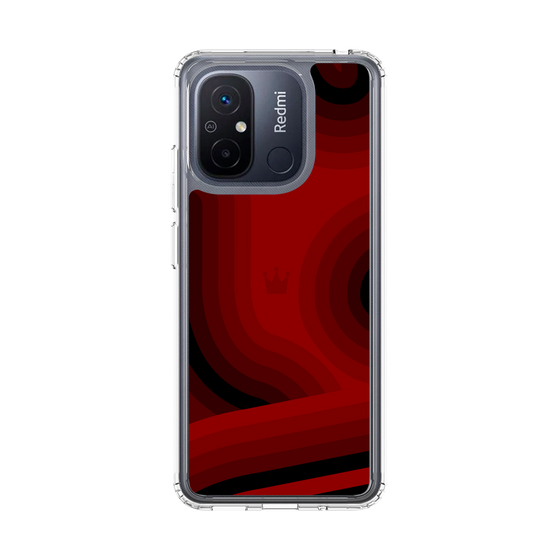 スリムプロテクションケース［ CASEPLAY Winding Pattern - Red ］