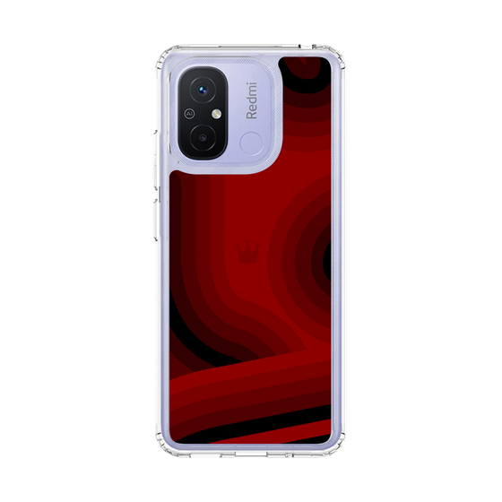 スリムプロテクションケース［ CASEPLAY Winding Pattern - Red ］