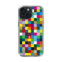 スリムプロテクションケース［ CASEPLAY Rainbow Check ］