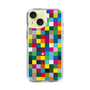 スリムプロテクションケース［ CASEPLAY Rainbow Check ］