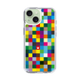 スリムプロテクションケース［ CASEPLAY Rainbow Check ］