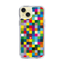 スリムプロテクションケース［ CASEPLAY Rainbow Check ］