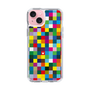 スリムプロテクションケース［ CASEPLAY Rainbow Check ］