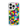 スリムプロテクションケース［ CASEPLAY Rainbow Check ］