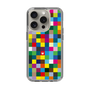 スリムプロテクションケース［ CASEPLAY Rainbow Check ］