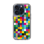 スリムプロテクションケース［ CASEPLAY Rainbow Check ］