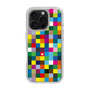 スリムプロテクションケース［ CASEPLAY Rainbow Check ］