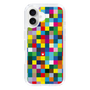 スリムプロテクションケース［ CASEPLAY Rainbow Check ］