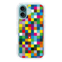 スリムプロテクションケース［ CASEPLAY Rainbow Check ］