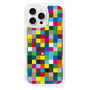 スリムプロテクションケース［ CASEPLAY Rainbow Check ］