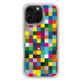 スリムプロテクションケース［ CASEPLAY Rainbow Check ］