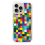 スリムプロテクションケース［ CASEPLAY Rainbow Check ］