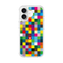 スリムプロテクションケース［ CASEPLAY Rainbow Check ］