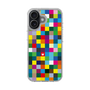 スリムプロテクションケース［ CASEPLAY Rainbow Check ］