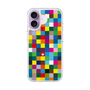 スリムプロテクションケース［ CASEPLAY Rainbow Check ］
