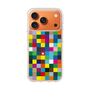 スリムプロテクションケース［ CASEPLAY Rainbow Check ］